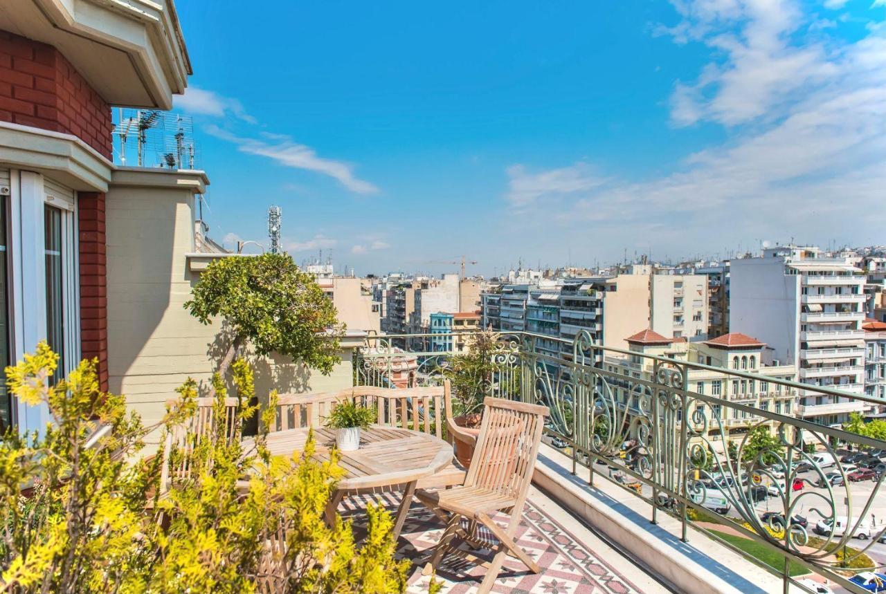 #Lighthouse Penthouse By Halu! Apts Apartment เทสซาโลนิกิ ภายนอก รูปภาพ