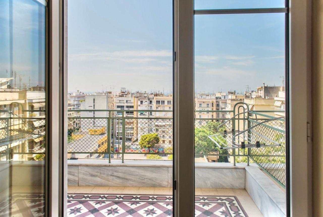 #Lighthouse Penthouse By Halu! Apts Apartment เทสซาโลนิกิ ภายนอก รูปภาพ