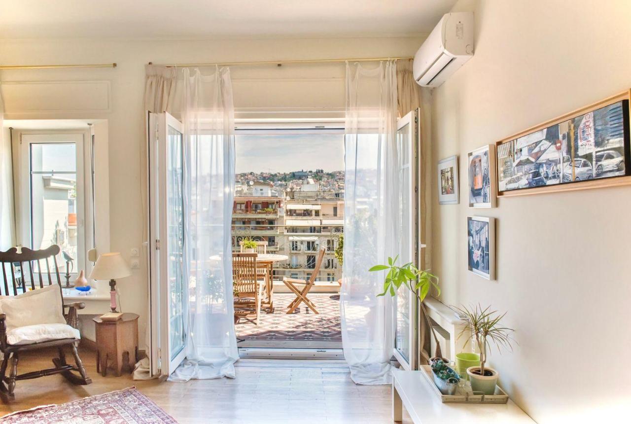 #Lighthouse Penthouse By Halu! Apts Apartment เทสซาโลนิกิ ภายนอก รูปภาพ